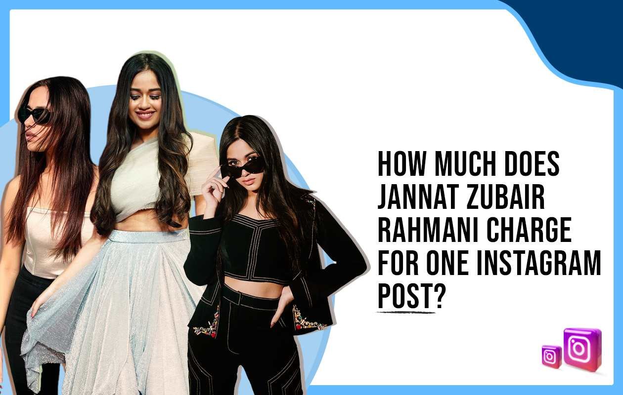 Idiotic Media | How Much Does Jannat Zubair Charge for One Instagram Post?