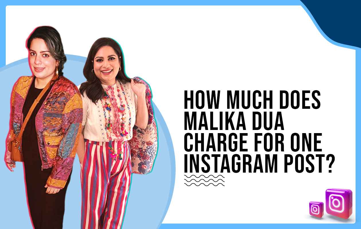 How much does Malika Dua charge to post on Instagram?