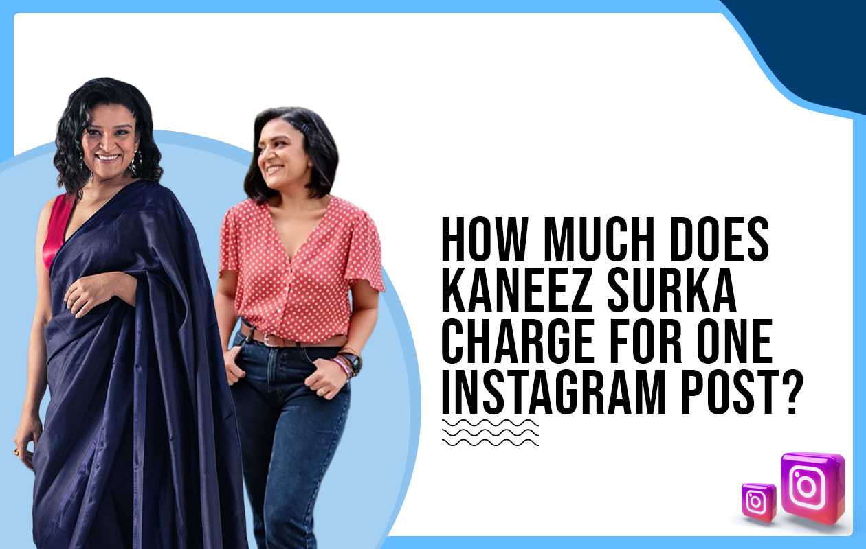How much does Kaneez Surka charge to post on Instagram?