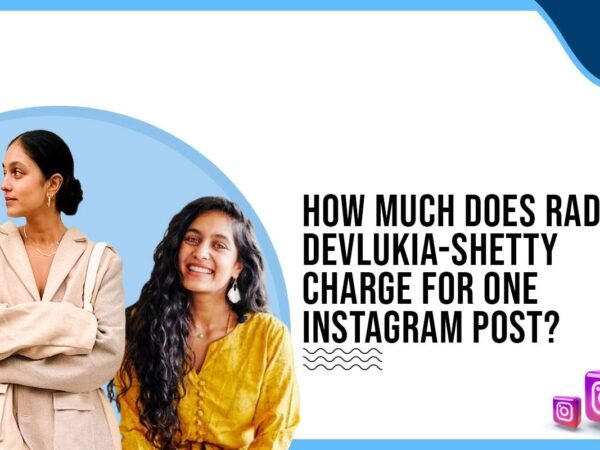 Idiotic Media | How much does Radhi Devlukia-Shetty charge to post on Instagram?