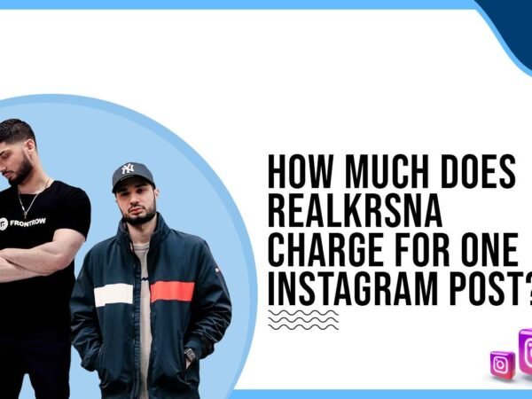 Idiotic Media | How much does Krishna Kaul charge for One Instagram Post?