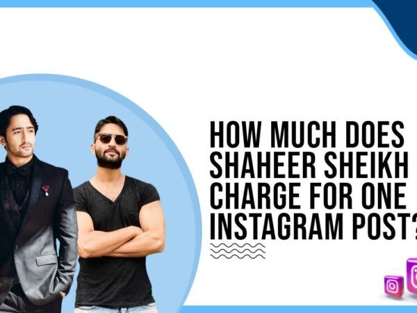 Idiotic Media | How much does Shaheer Sheikh charge for One Instagram Post?