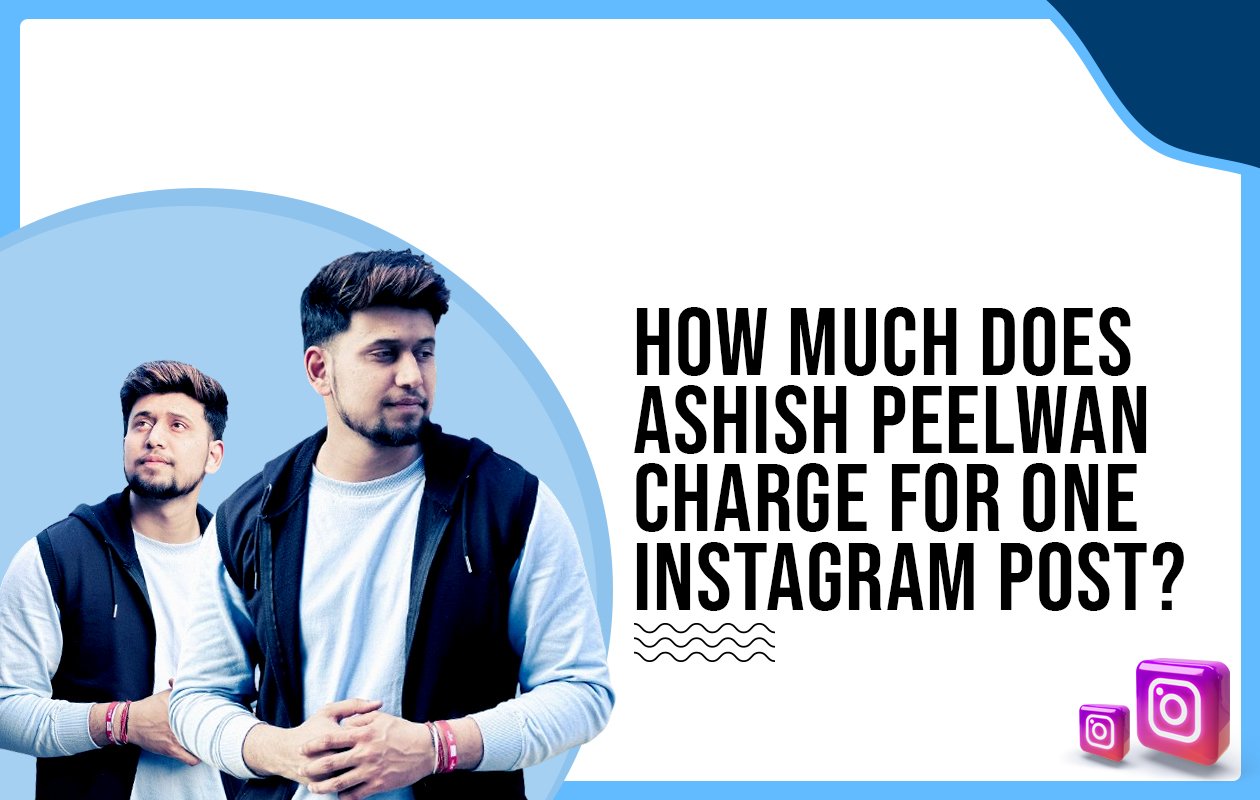 Idiotic Media | How much does Ashish Peelwan charge for one Instagram post?