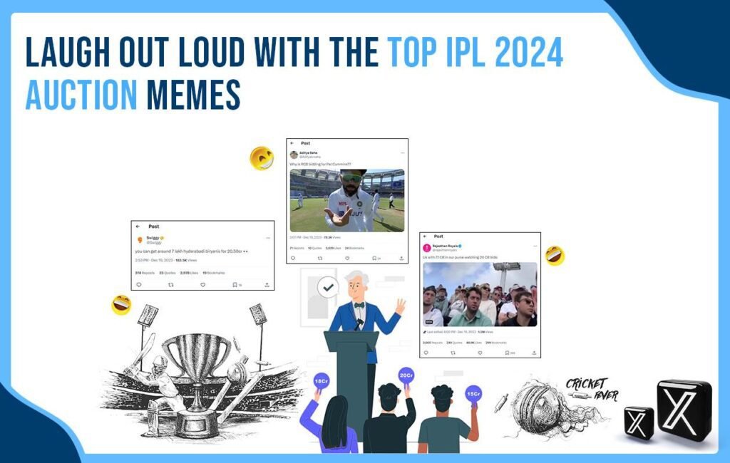 Laugh out Loud with the Top IPL 2024 Auction Memes