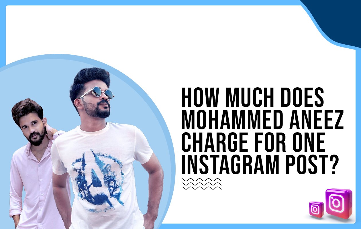 Idiotic Media | How Much Does Mohammed Aneez Charge For One Instagram Post?