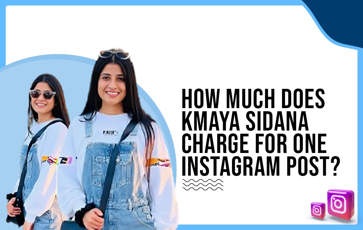 How much does Kamya charge for One Instagram Post?