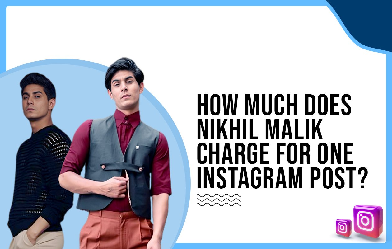 Idiotic Media | How much does Nikhil Malik charge for one Instagram post?