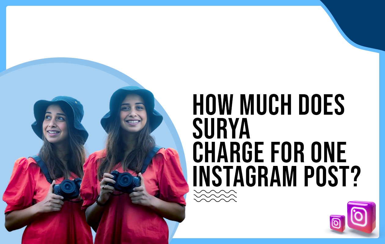 Idiotic Media | How much does Surya charge for One Instagram Post?