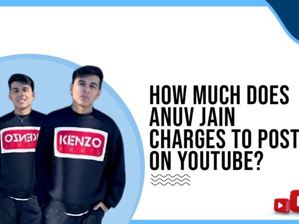 Idiotic Media | How much does Anuv Jain charges to post on Youtube ?