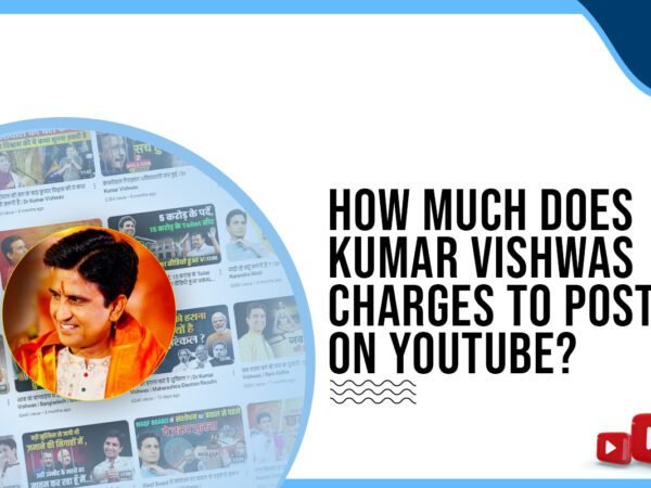 Idiotic Media | How much does  Kumar Vishwas charge to post on YouTube?