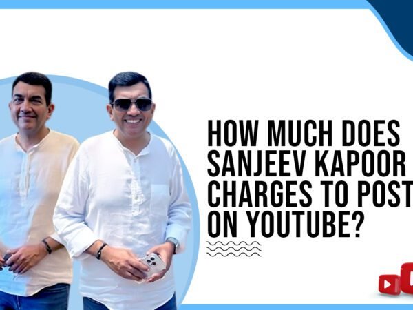 Idiotic Media | How much does Sanjeev Kapoor charge to post on YouTube?