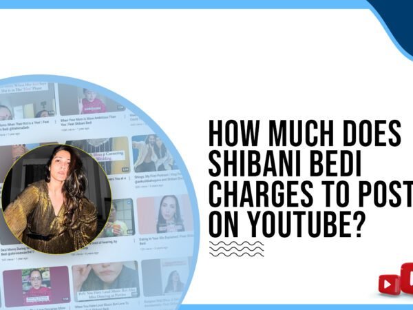 Idiotic Media | How much does Shibani Bedi charge to post on YouTube?