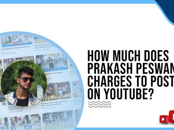 Idiotic Media | How much does Prakash Peswani charge to post on YouTube?