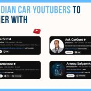 Indian Car YouTubers