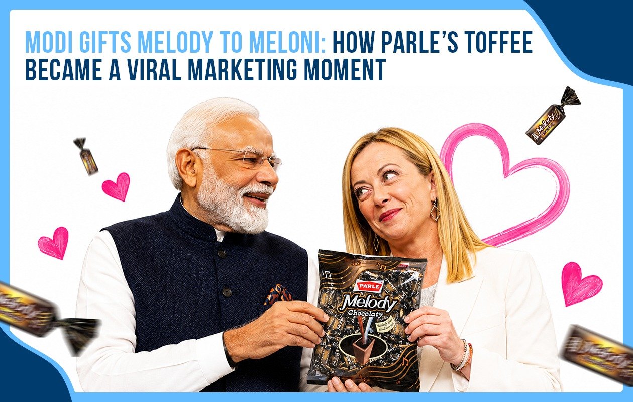 Modi Gifts Melody to Meloni: How Parle’s Toffee Became a Viral Marketing Moment