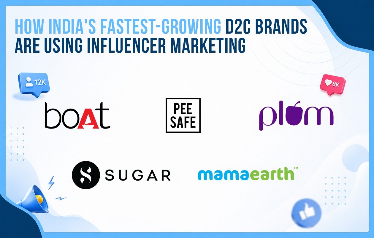 How India’s Fastest-Growing D2C Brands Are Using Influencer Marketing